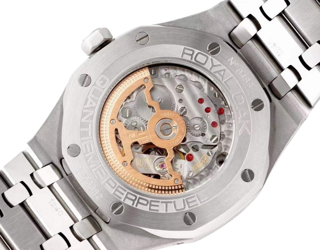 AP Audemars Piguet Royal Oak 26574 / 26606 – Silver and Sky Blue Luxury Edition