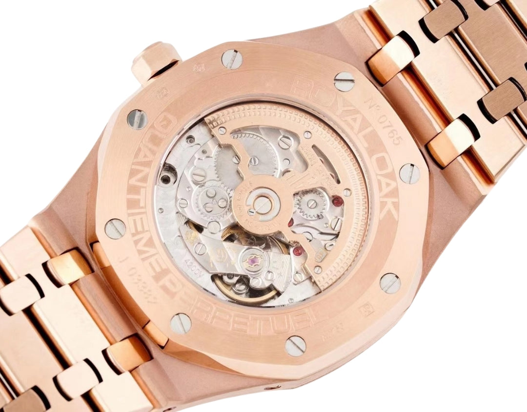 Audemars Piguet Royal Oak 26574 / 26606 – Gold and Dark Blue Edition