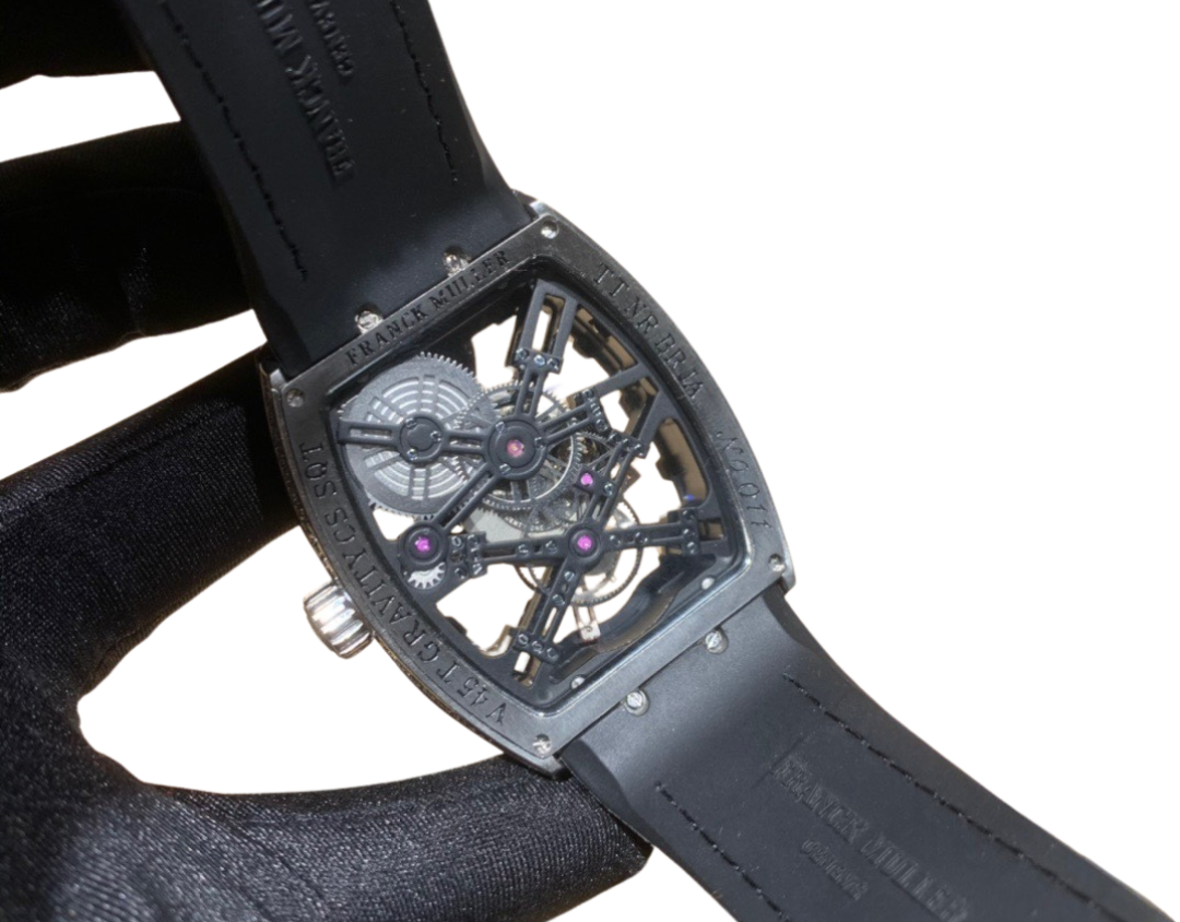 Franck Muller Diamond Skeleton Mechanical Watch