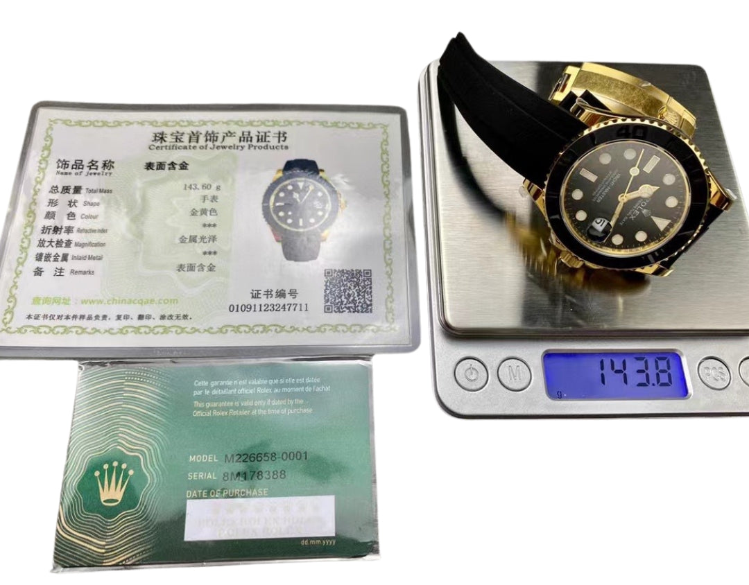 Rolex Yacht-Master 42mm Gold-Plated Series