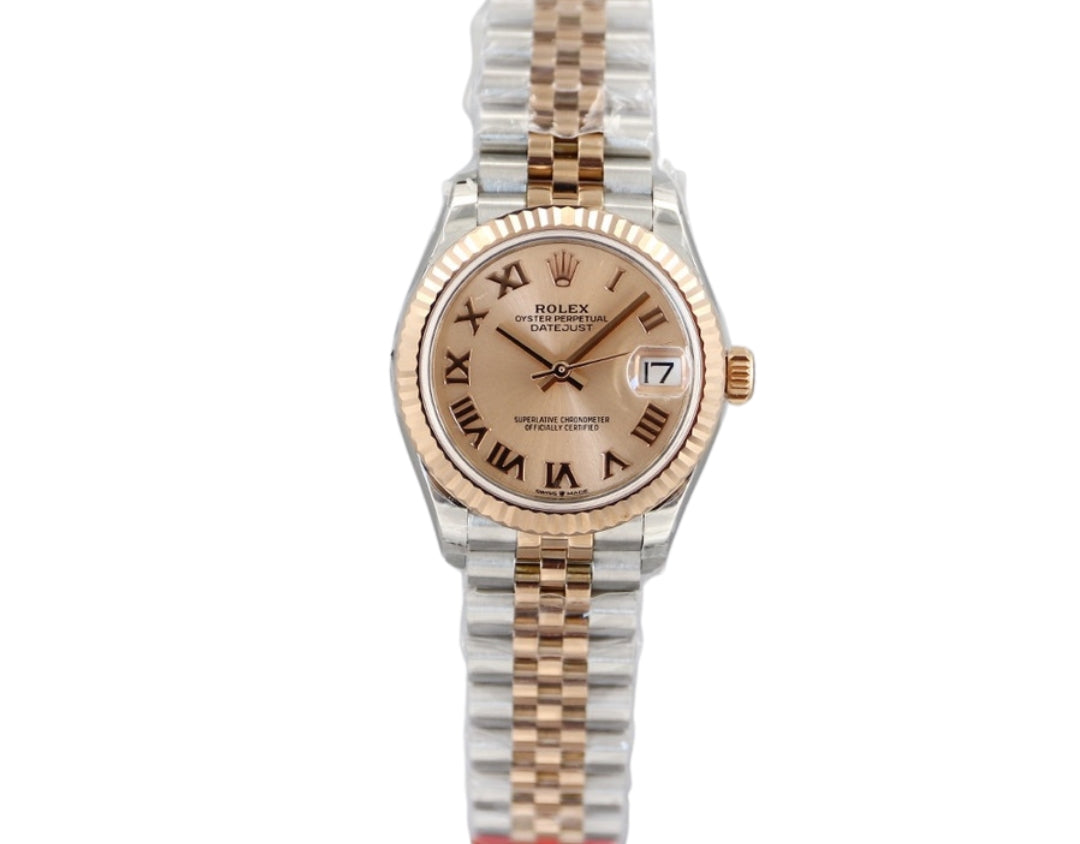 Rolex Datejust 31mm Two-Tone Rose Dial Jubilee Bracelet