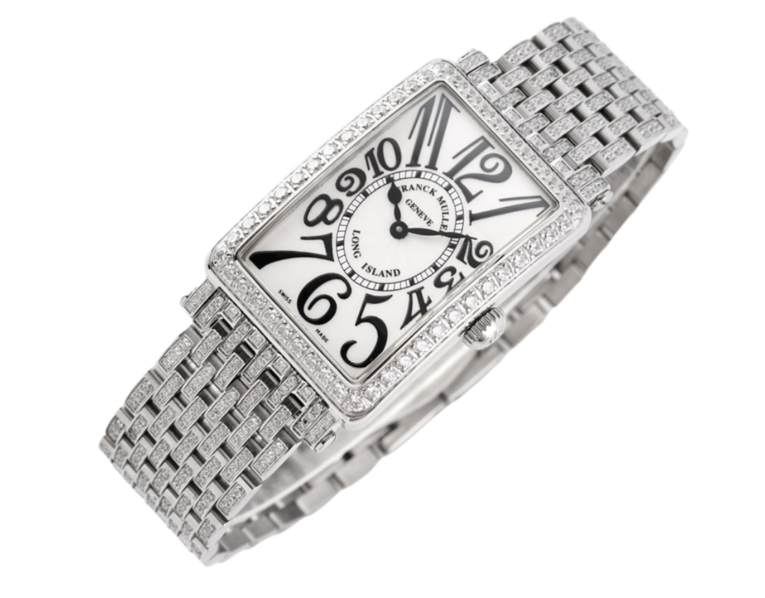 Franck Muller Long Island 952 Starry Sky Diamond Steel Band Edition