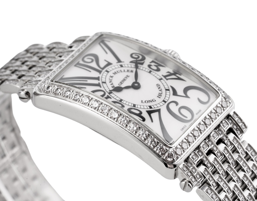 Franck Muller Long Island 952 Starry Sky Diamond Steel Band Edition