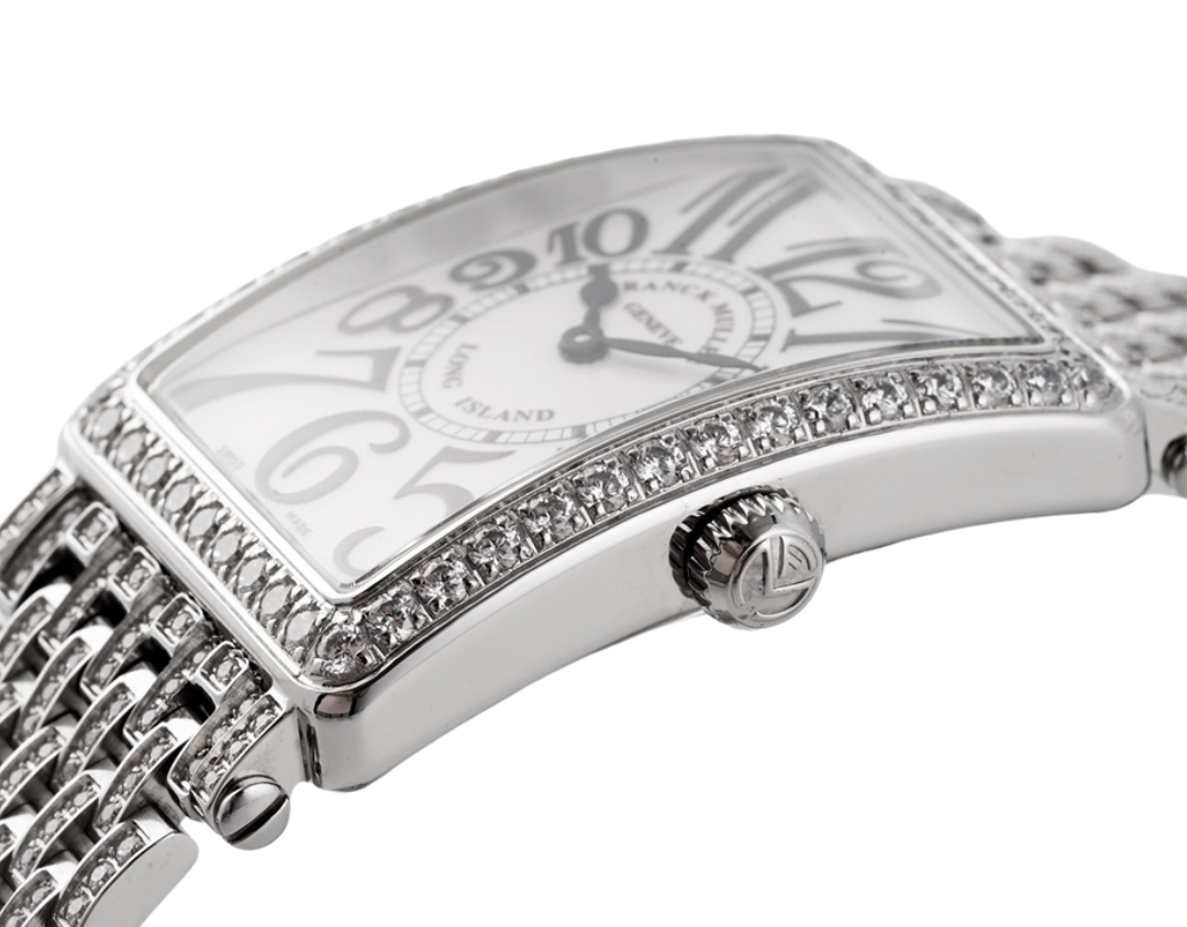 Franck Muller Long Island 952 Starry Sky Diamond Steel Band Edition