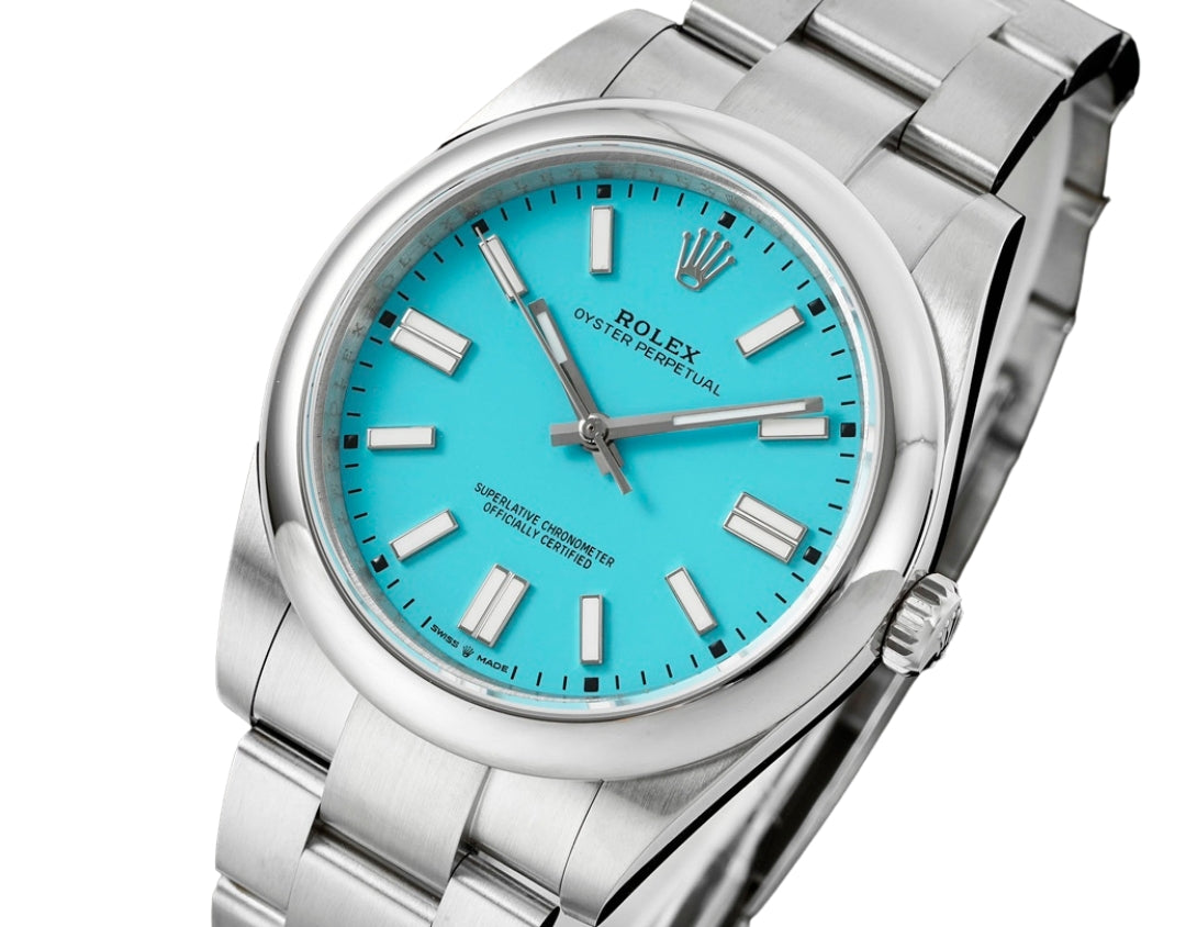 Rolex Oyster Perpetual 41 – Ice Blue Lume Edition
