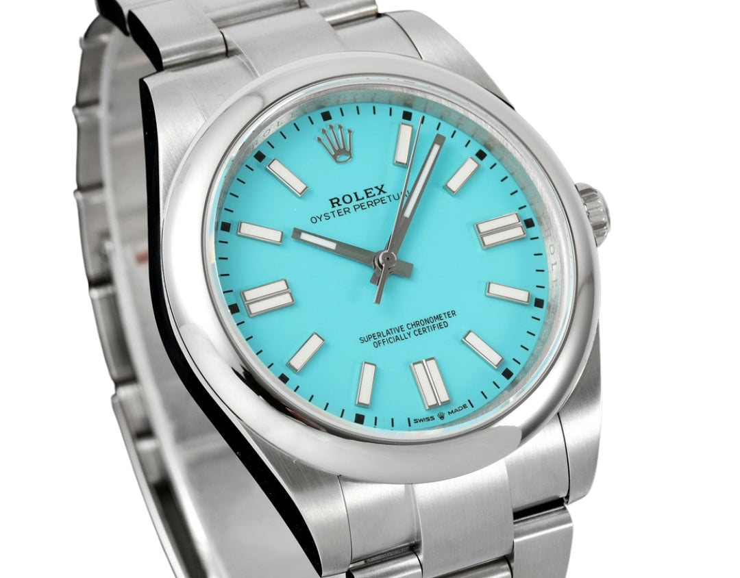 Rolex Oyster Perpetual 41 – Ice Blue Lume Edition