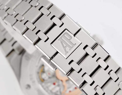 AP Audemars Piguet Royal Oak 26574 / 26606 – Silver and Sky Blue Luxury Edition
