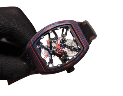 Franck Muller 44MM Vanguard Carbon Gravity Mechanical Watch