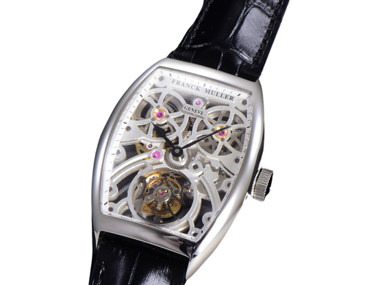 Franck Muller Tourbillon 25-Diamond Skeleton – White Dial