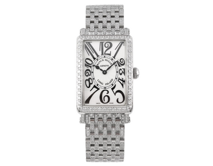 Franck Muller Long Island 952 Starry Sky Diamond Steel Band Edition