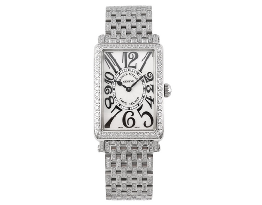 Franck Muller Long Island 952 Starry Sky Diamond Steel Band Edition