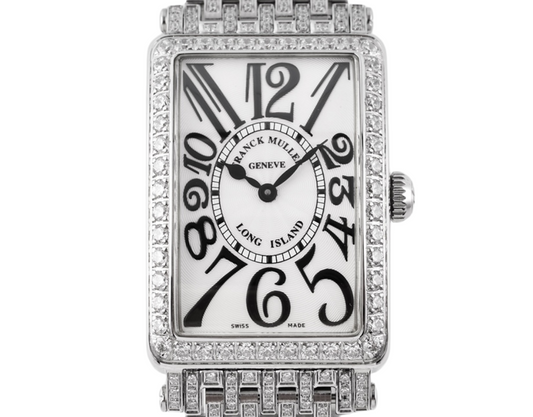 Franck Muller Long Island 952 Starry Sky Diamond Steel Band Edition