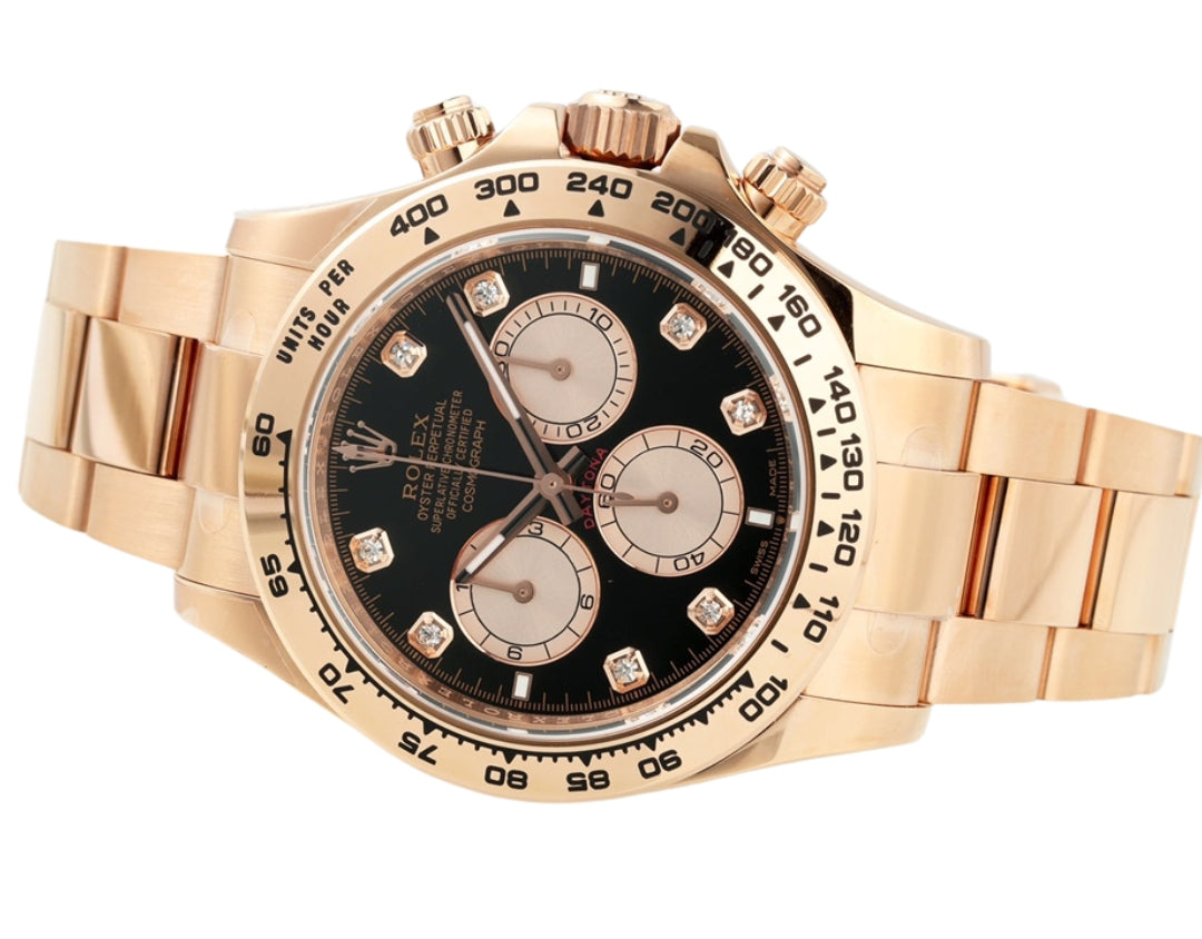 Rolex Daytona 60th Anniversary Edition – Gold Case with Black Dial