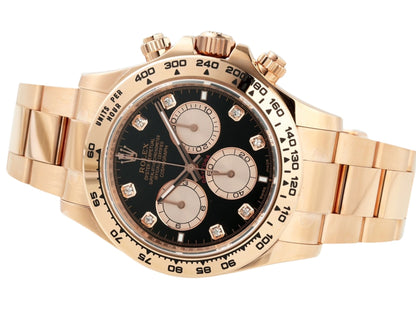 Rolex Daytona 60th Anniversary Edition – Gold Case with Black Dial
