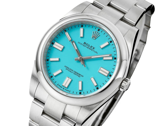Rolex Oyster Perpetual 41 – Ice Blue Lume Edition