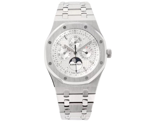 Audemars Piguet Royal Oak 26574 / 26606 – White & Silver Luxury Edition