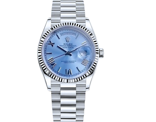 Rolex Day-Date 36mm Double Calendar – Steel Bracelet Edition