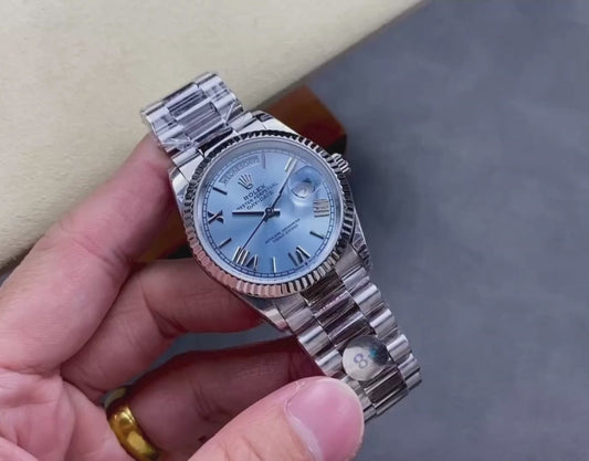 Rolex Day-Date 36mm Double Calendar – Steel Bracelet Edition